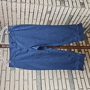 Loft Catalina Capris Marissa Fit. Navy Sz 8